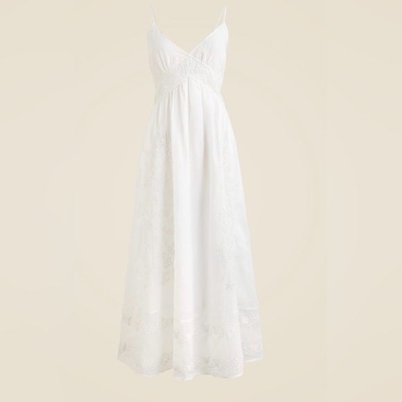 J. Crew White Midi Dress - Picture 4 of 12